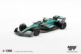 (Pre-Order) 1:64 2024 Fernando Alonso - Las Vegas GP - #14 Aston Martin -- Mini GT F1 MGT01396