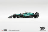 (Pre-Order) 1:64 2024 Fernando Alonso - Las Vegas GP - #14 Aston Martin -- Mini GT F1 MGT01396