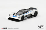 (Pre-Order) 1:64 Aston Martin Valkyrie -- Escaping White -- Mini GT MGT01419