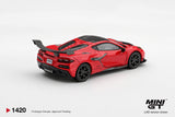 (Pre-Order) 1:64 Chevrolet Corvette (C8) ZR1 -- Torch Red -- Mini GT MGT01420