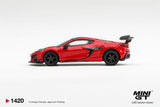 (Pre-Order) 1:64 Chevrolet Corvette (C8) ZR1 -- Torch Red -- Mini GT MGT01420