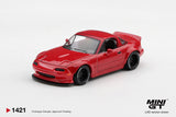 (Pre-Order) 1:64 Mazda MX5 (NA) Pandem -- Classic Red -- Mini GT MGT01421