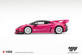 (Pre-Order) 1:64 Lamborghini Huracán GT LB-WORKS -- Ruby Purple -- Mini GT MGT01424