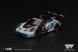 (Pre-Order) 1:64 2026 IMSA Petit Le Mans -- #77 "Skeleton Rexy" Porsche 911 GT3 R -- Mini GT MGT01436