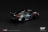 (Pre-Order) 1:64 2026 IMSA Petit Le Mans -- #77 "Skeleton Rexy" Porsche 911 GT3 R -- Mini GT MGT01436