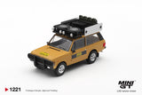 (Pre-Order) 1:64 1981 Camel Trophy Sumatra -- Range Rover -- Mini GT MGT01221