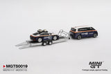(Pre-Order) 1:64 Porsche 911 Dakar #718 Roughroads / Volkswagen ID Set -- Mini GT MGTS0019