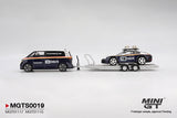 (Pre-Order) 1:64 Porsche 911 Dakar #718 Roughroads / Volkswagen ID Set -- Mini GT MGTS0019