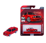 1:64 1986 BMW M3 (E30) -- Red -- Majorette: Collection Deluxe