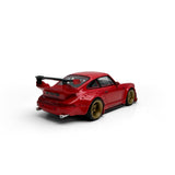 (Pre-Order) 1:64 RWB 930 -- "Painkiller" Red -- Model-Model
