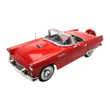 1:18 1956 Ford Thunderbird (Convertible) -- Red -- MotorMax