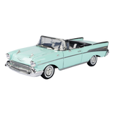 1:18 1957 Chevrolet Bel Air Convertible -- Light Green -- MotorMax