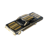 1:24 1964 Chevrolet Impala Lowrider -- Black/Gold -- MotorMax Midnight Eclipse