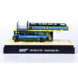 1:64 James Bond Diorama -- Double Decker Bus "Hitting Bridge Scene" -- Motormax