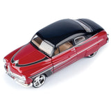 1:24 1949 Mercury Coupe -- Red / Black -- MotorMax: Kult Klassics