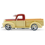 1:24 1942-47 Ford Jailbar Pickup -- Beige / Bronze -- MotorMax: Kult Klassics