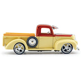 1:24 1942-47 Ford Jailbar Pickup -- Beige / Bronze -- MotorMax: Kult Klassics