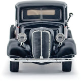1:24 1937 Ford Pickup -- Black w/Flames -- MotorMax: Kult Klassics
