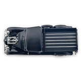 1:24 1937 Ford Pickup -- Black w/Flames -- MotorMax: Kult Klassics