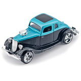 1:24 1934 Ford Coupe -- Black / Teal -- MotorMax: Kult Klassics