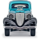 1:24 1934 Ford Coupe -- Black / Teal -- MotorMax: Kult Klassics