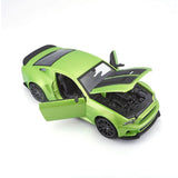 1:24 2014 Ford Mustang Street Racer -- Green -- Maisto