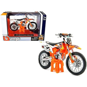 1:18 KTM 450 SX-F Factory Edition -- 2018 Jeffrey Herlings -- Bburago