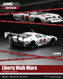 (Pre-Order) 1:64 Lamborghini Miura GT LB-Silhouette WORKS  -- #58 White -- INNO64