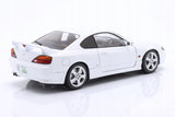 1:18 Nissan Silvia S15 Spec-R Aero 1999 -- Aspen White -- Solido