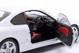 1:18 Nissan Silvia S15 Spec-R Aero 1999 -- Aspen White -- Solido