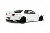 (Pre-Order) 1:18 Nissan Skyline GT-R R34 Widebody by KRC -- White -- Ottomobile