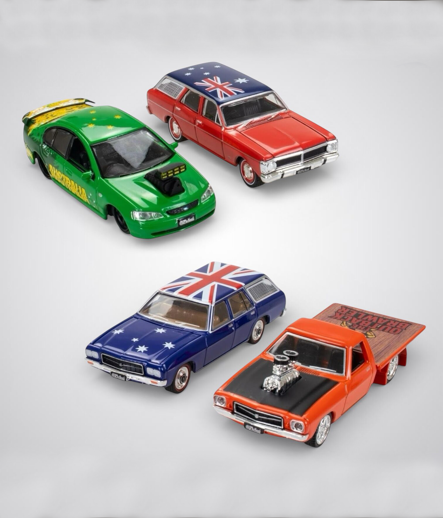 1:24 MFP Mad Max -- Holden Monaro HQ 350 Pursuit Nightrider -- DDA Col