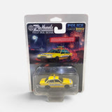 1:64 Holden VL Commodore BT1 -- Yellow "Scalper Patrol" -- Oz Wheels FSD