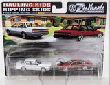 1:64 (4-Pack) Bathurst Legends / VL & XD Haulin Kids Twin Set -- Oz Wheels
