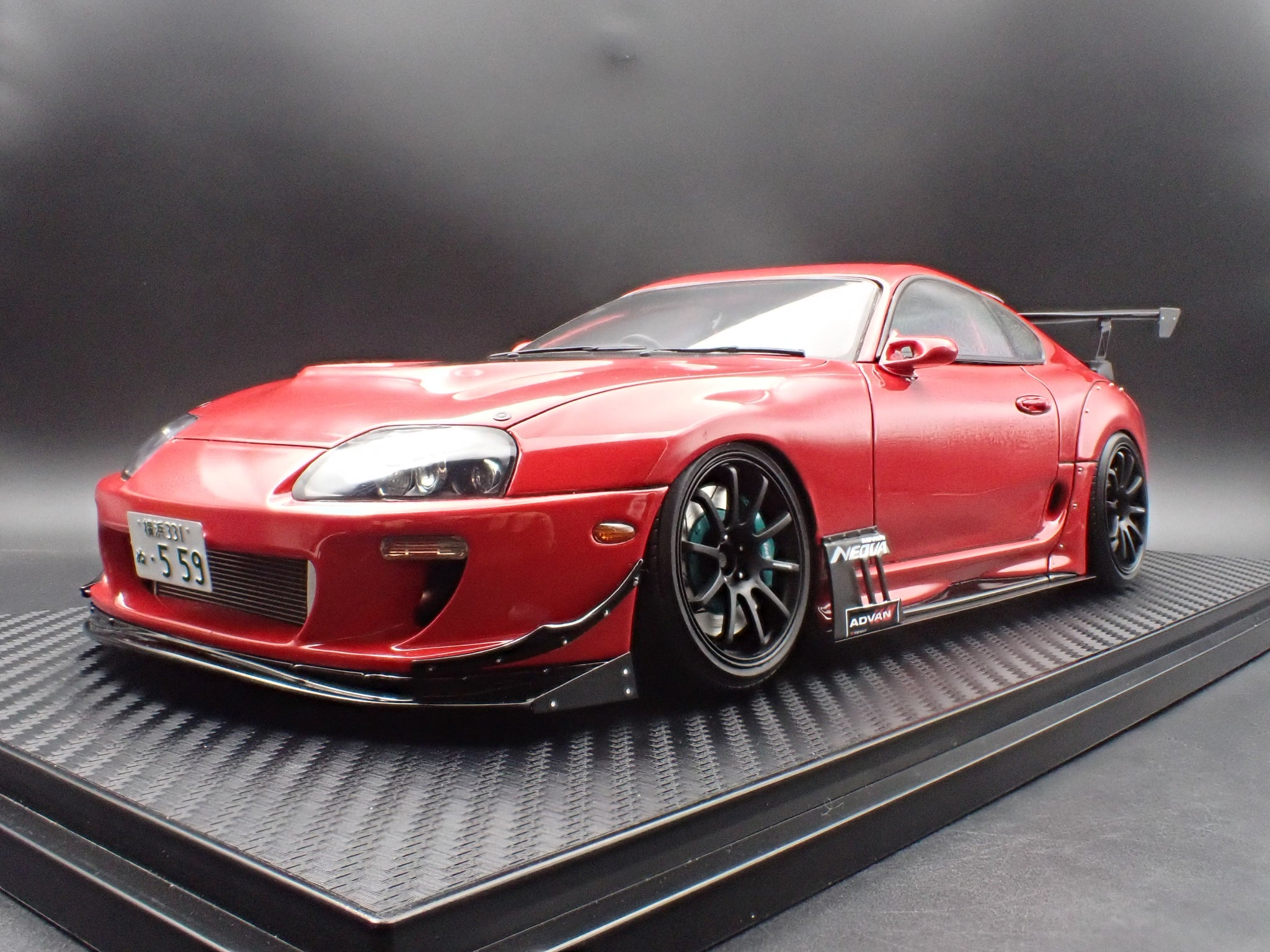 1:18 Toyota Supra RZ (JZA80) Orido-Street Ver. 1 -- Red