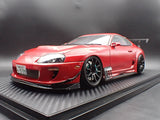 (Pre-Order) 1:18 Toyota Supra RZ (JZA80) Orido-Street Ver. 1 -- Red -- Ignition Model IG3885