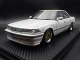 (Pre-Order) 1:18 Toyota Mark Ⅱ 2.5 Grande Limited (JZX81) -- White -- Ignition Model IG3854