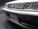 (Pre-Order) 1:18 Toyota Mark Ⅱ 2.5 GT Twin Turbo (JZX81) -- Pearl White / Silver -- Ignition Model IG3856