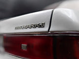 (Pre-Order) 1:18 Toyota Mark Ⅱ 2.5 GT Twin Turbo (JZX81) -- Pearl White / Silver -- Ignition Model IG3856