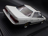 (Pre-Order) 1:18 Toyota Mark Ⅱ 2.5 GT Twin Turbo (JZX81) -- Pearl White / Silver -- Ignition Model IG3856