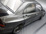 (Pre-Order) 1:18 Mitsubishi Lancer Evolution Ⅷ MR (CT9A) -- Gun Metallic -- Ignition Model IG3832