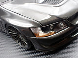(Pre-Order) 1:18 Mitsubishi Lancer Evolution Ⅷ MR (CT9A) -- Gun Metallic -- Ignition Model IG3832