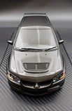(Pre-Order) 1:18 Mitsubishi Lancer Evolution Ⅷ MR (CT9A) -- Gun Metallic -- Ignition Model IG3832