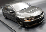 (Pre-Order) 1:18 Mitsubishi Lancer Evolution Ⅷ MR (CT9A) -- Gun Metallic -- Ignition Model IG3832