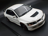 (Pre-Order) 1:18 Mitsubishi Lancer Evolution Ⅷ MR (CT9A) -- White -- Ignition Model IG3836