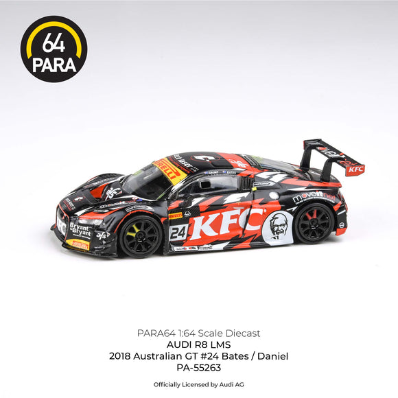 1:64 2018 Australian GT Championship -- #24 KFC Audi R8 LMS -- PARA64