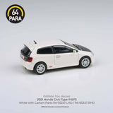 1:64 Honda Civic Type R EP3 2001 -- White/Carbon Parts -- PARA64