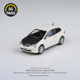 1:64 Honda Civic Type R EP3 2001 -- White/Carbon Parts -- PARA64