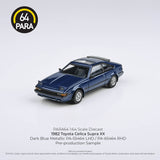 1:64 Toyota Celica 1984 (Lights Up) -- Dark Blue Metallic -- PARA64