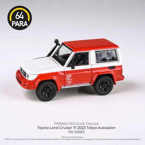 1:64 Toyota Land Cruiser 71 Short Wheel Base 2014 -- 2023 Autosalon -- PARA64